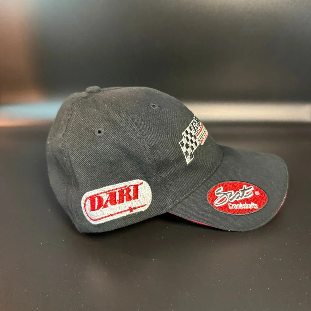 Rhemac Racing Scat Dart Castrol Black‎ Cotton Baseball Cap Hat Mens OSFM